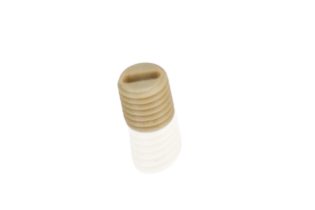 peek termoplastico Grano con intaglio per cacciavite